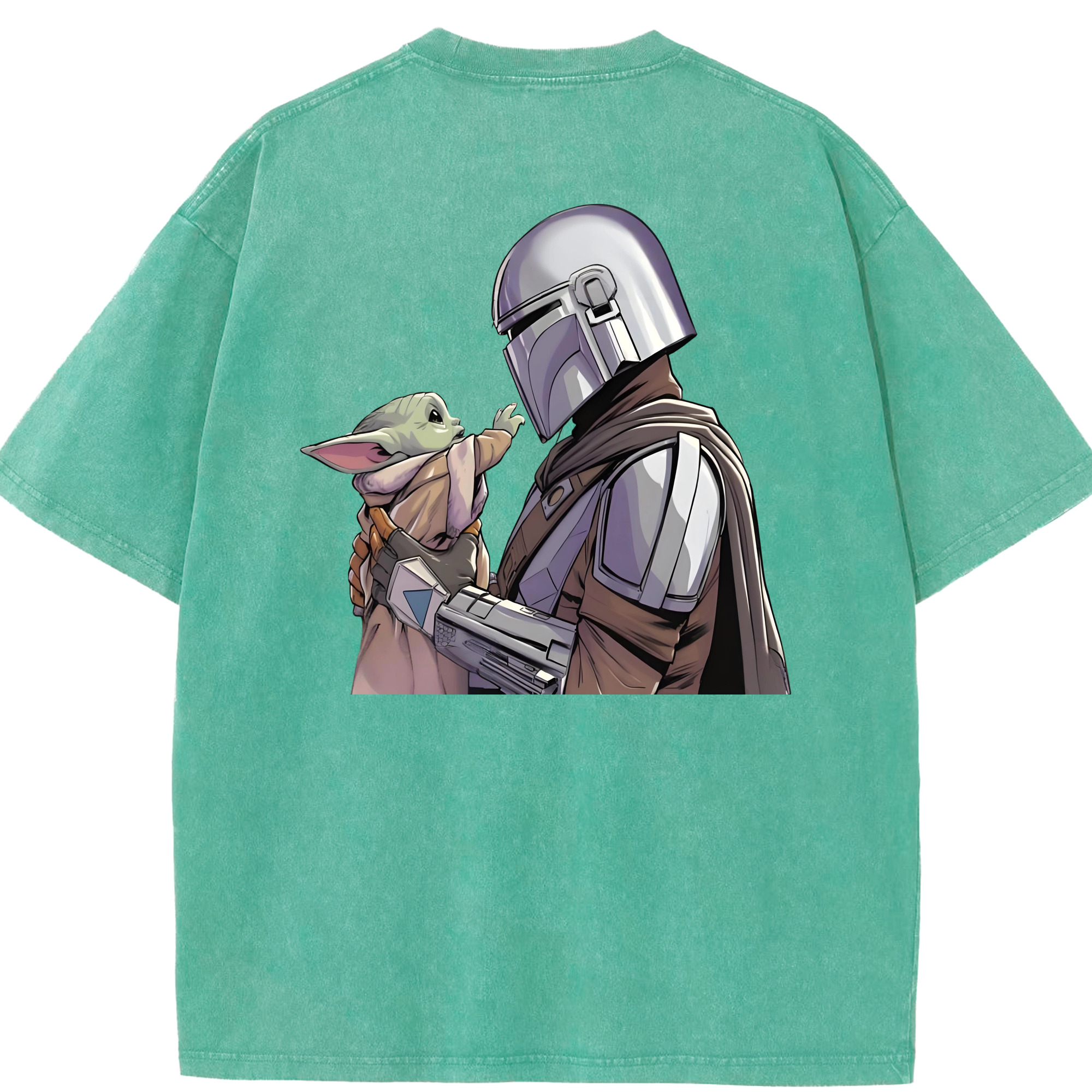 （画像用） スター・ウォーズ Star Wars 綿100% ヴィンテージ風 半袖Tシャツ（背面プリント）